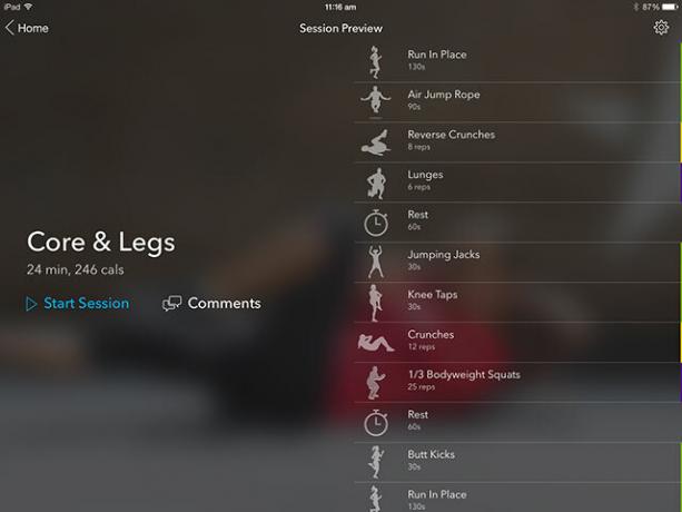 תשכחו מחדר הכושר, התאימו Fitstar עם מכשיר ה- iPad או האייפון לפניכם