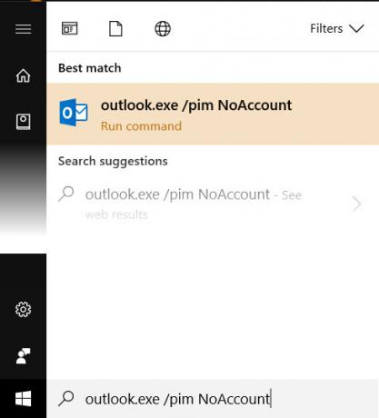 פיקוד Microsoft Outlook