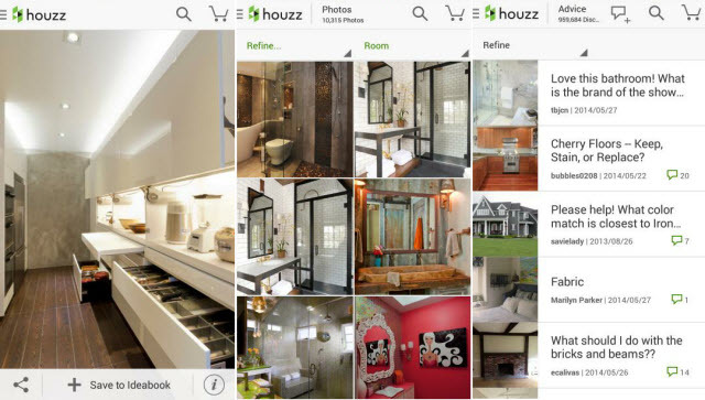 houzz- עיצוב פנים-רעיונות