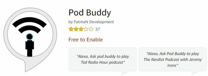 Pod Buddy להדוד פודקאסטים של אמזון