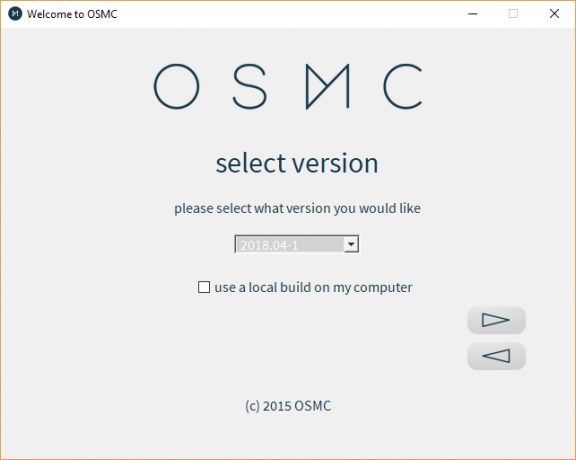 התקן OSMC עבור Raspberry Pi 3