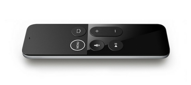 לחצני מרחוק של Apple TV Siri